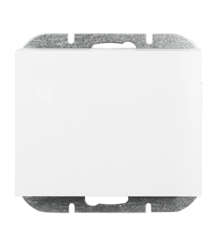 Onyx Wyłącznik klawiszowy zwierny p/t 10A, 250V światło, dzwonek (uniwersalny) WP-6/7O BIAŁY Abex 9002215