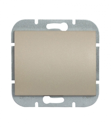 Onyx Wyłącznik klawiszowy instalacyjny p/t 10A, 250V, krzyżowy WP-8O SATYNA Abex 9002236