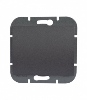 Onyx Wyłącznik klawiszowy instalacyjny p/t 10A, 250V, krzyżowy WP-8O ANTRACYT Abex 9002238