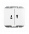 Onyx Wyłącznik żaluzjowy, p/t 10A, 250V WP-11O BIAŁY Abex 9002241