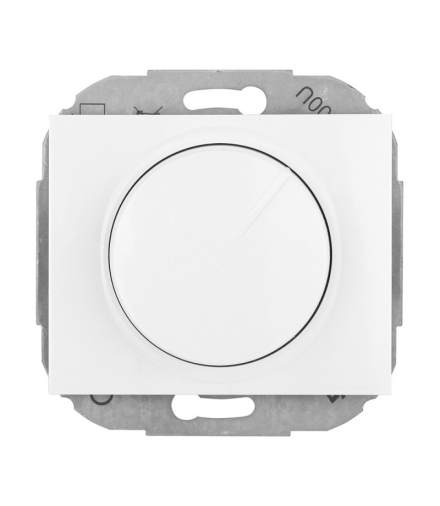 Onyx Ściemniacz obrotowy 230V, 50Hz, Pmin: 60W, Pmax: 400W SO-O BIAŁY Abex 9002295