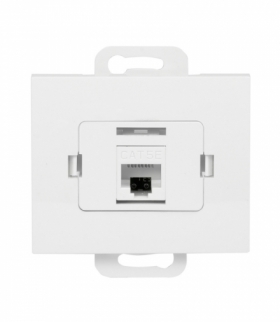 Onyx Gniazdo RJ45 komputerowe pojedyncze nieekranowane 6Cat RJ45 - 6CAT/O1 N BIAŁY Abex 9002335