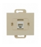 Onyx Gniazdo RJ45 komputerowe pojedyncze nieekranowane 6Cat RJ45 - 6CAT/O1 N BEŻOWY Abex 9002336