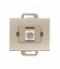 Onyx Gniazdo TV pojedyncze typu F TV-F/F/01 SATYNA Abex 9002647