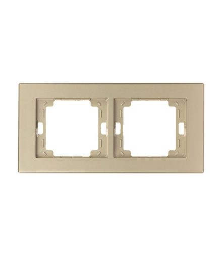 Onyx Ramka podwójna do serii ONYX RA-2O SATYNA Abex 9002351