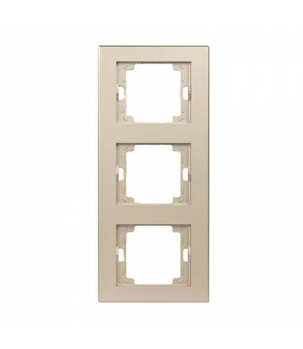 Onyx Ramka potrójna pionowa do serii Onyx RA-3OP SATYNA Abex 9002561