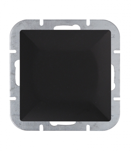 Perła Wyłącznik klawiszowy instalacyjny p/t 10A, 250V, schodowy,podświetlany WP-5P/S CZARNY MAT Abex 9001779