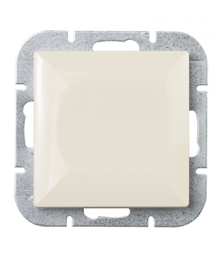 Perła Wyłącznik klawiszowy zwierny światło,dzwonek p/t 10A, 250V podświetlany WP-6/7P/S BEŻOWY Abex 9000138