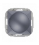 Perła Ściemniacz obrotowy 230V, 50Hz, Pmin:60W, Pmax:400W (moduł) SO-P ANTRACYT Abex 9000224