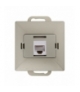 Perła Gniazdo RJ45 komputerowe pojedyncze nieekranowane 5Cat GTP-10P/M SATYNA Abex 9000267
