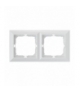 Perła Ramka podwójna do serii Perła RA-2P BIAŁY Abex 9000296