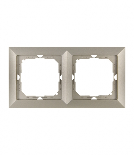 Perła Ramka podwójna do serii Perła RA-2P SATYNA Abex 9000300