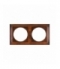 Perła Ramka drewniana podwójna do serii Perła RA-2PN TEAK Abex 9000336