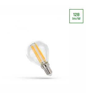 LED KULKA E-14 230V 4W COG NW CLEAR SPECTRUM WOJ+14334