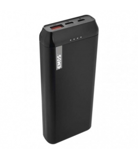 Powerbank EMOS ALPHAQ 20000 mAh czarny, micro USB + USB C EMOS B0525B