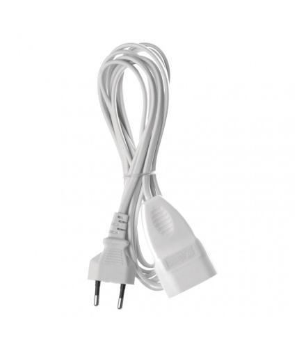 Przedłużacz 3 m / 1 gniazdo / biały / PVC / 0,75 mm2 EMOS P01303