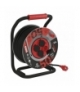 Przedłużacz bębnowy ogrodowy 50 m / 4 gn / czarny / guma-neopren / 230V / 1,5 mm2 EMOS P084504