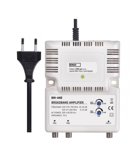 Wzmacniacz szerokopasmowy EM-4405G EMOS J0400