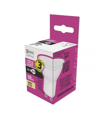 Żarówka LED Classic MR16 8,4W GU10 ciepła biel EMOS ZQ8370