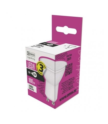 Żarówka LED Classic MR16 8,4W GU10 neutralna biel EMOS ZQ8371