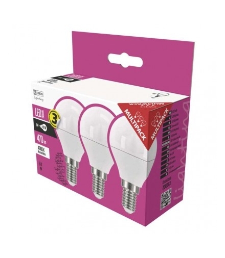 Żarówka LED Classic Mini Globe E14 5W (40W) 470lm neutralna biel