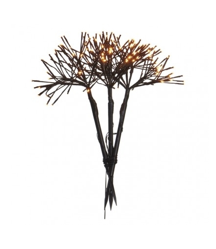 Dekoracja ogrodowa - 192 LED fajerwerki 30 cm IP44 WW, timer EMOS DCTW07