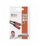 Przewód AV wtyk JACK 3,5mm - gniazdo JACK 3,5mm, 5m EMOS SM5105