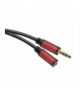 Przewód AV wtyk JACK 3,5mm - gniazdo JACK 3,5mm, 5m EMOS SM5105