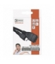 Kabel USB 2.0, gniazdo A - wtyk micro B, OTG, transmisja danych, 15 cm, czarny EMOS SM7053