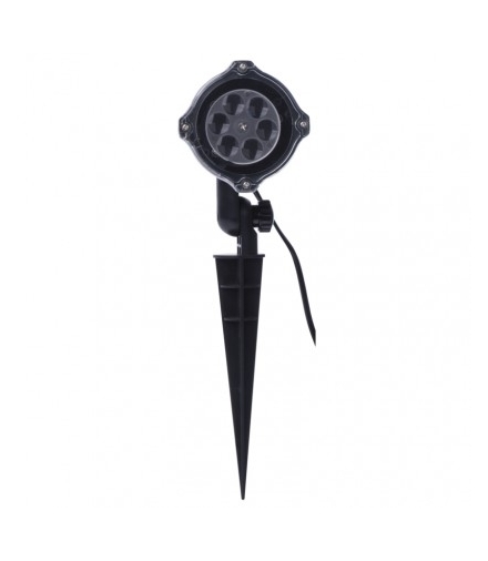 Projektor LED śnieżynki, zimna biel, IP44 EMOS Lighting DCPC04