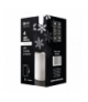 Projektor LED śnieżynki , 3x AAA / USB, zimna biel IP20 EMOS Lighting DCPC05