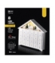 Dekoracje - 8 LED kalendarz adwentowy drewniany 35x30 cm, 2x AA ciepła biel, IP20, timer EMOS Lighting DCWW02