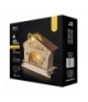 Dekoracje - 4 LED szopka 18 cm 2x AAA IP20, WW, timer EMOS DCWW03