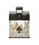 Dekoracje - 7 LED drewniany domek 20x30 cm, 2x AA WW, timer EMOS DCWW05