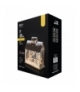 Dekoracje - 7 LED drewniany domek 20x30 cm, 2x AA WW, timer EMOS DCWW05