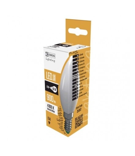 Żarówka LED Candle 8,3W E14 neutralna biel EMOS ZL4117
