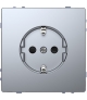 Merten Gn.2P+PE Schuko D-Life st.nierdz.