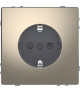 Merten Gn.2P+PE Schuko D-Life nikiel