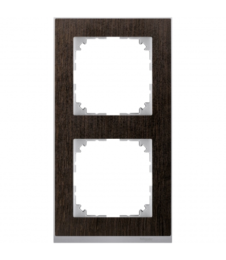 Merten Ramka M-Pure Decor podwójna wenge