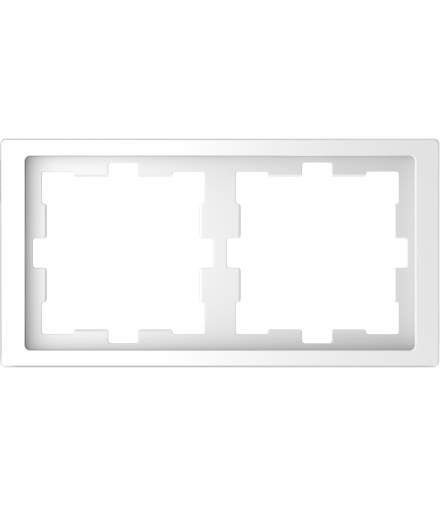 Merten D-Life ramka 2kr biały lotus