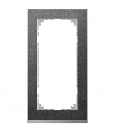 Merten Ramka M-Pure Decor podwójna bez poprzeczki łupek