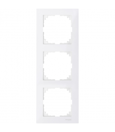 Merten Ramka M-Pure potrójna biały polarny