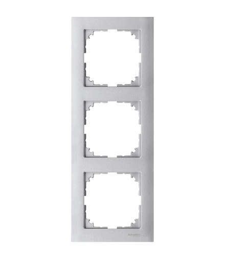 Merten Ramka M-Pure potrójna aluminium