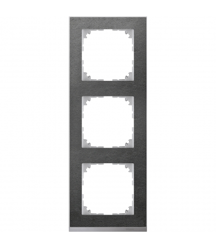 Merten Ramka M-Pure Decor potrójna łupek