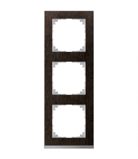 Merten Ramka M-Pure Decor potrójna wenge