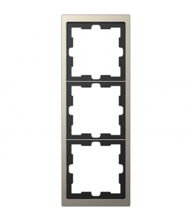 Merten D-Life ramka 3kr nikiel