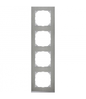 Merten Ramka M-Pure Decor czterokrotna stal szlachetna