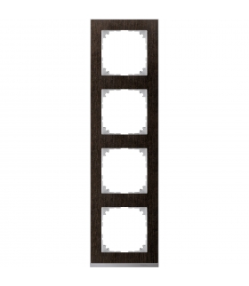 Merten Ramka M-Pure Decor czterokrotna wenge