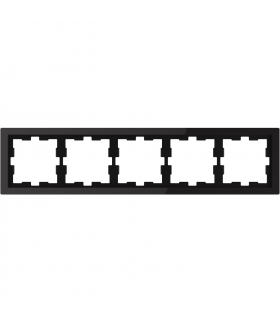 Merten D-Life ramka 5kr czerń onyksowy