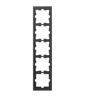 Merten D-Life ramka 5kr antracytowy